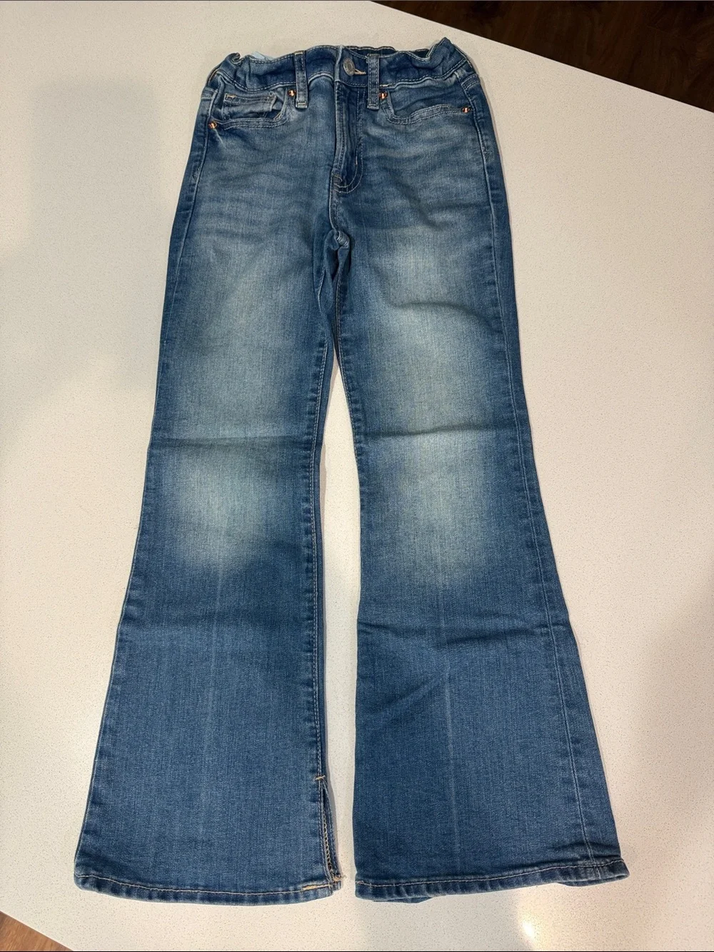 GAP Girls Medium Blue Flare Jeans